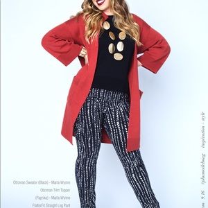 Marla Wynn Stretch Pant Size 8 (I’m a 14)